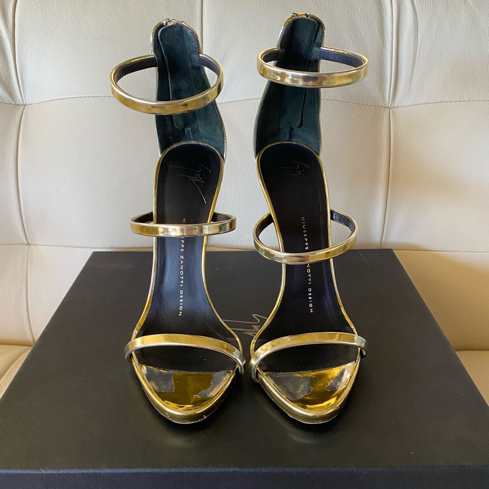 Giuseppe Zanotti Coline Leather Sandals